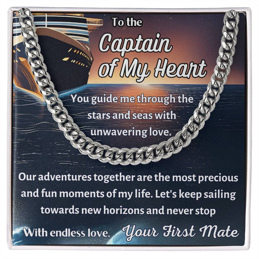 To the Captain of My Heart - Our Adventures Together are the Most Precious