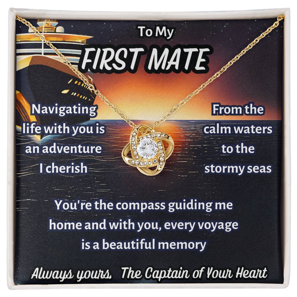 To My First Mate - You're the Compass Guiding Me