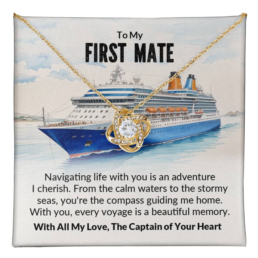 To My First Mate - You're the Compass Guiding Me Home