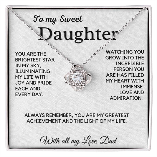 To My Sweet Daughter - Joy and Pride