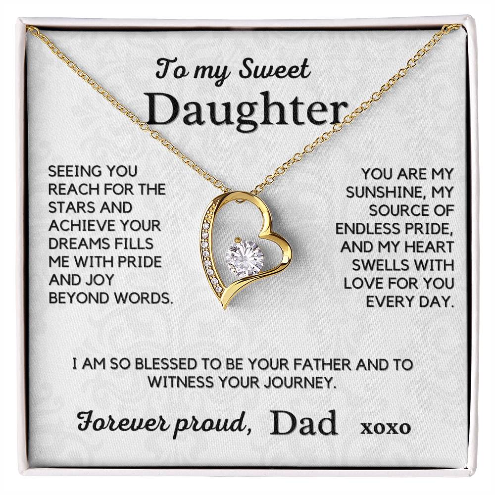 To My Sweet Daughter - Achieve Your Dreams